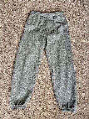 TNA Aritzia Size L Gray SweatFleece Cozy Fleece Mega Fit Joggers Sweatpants